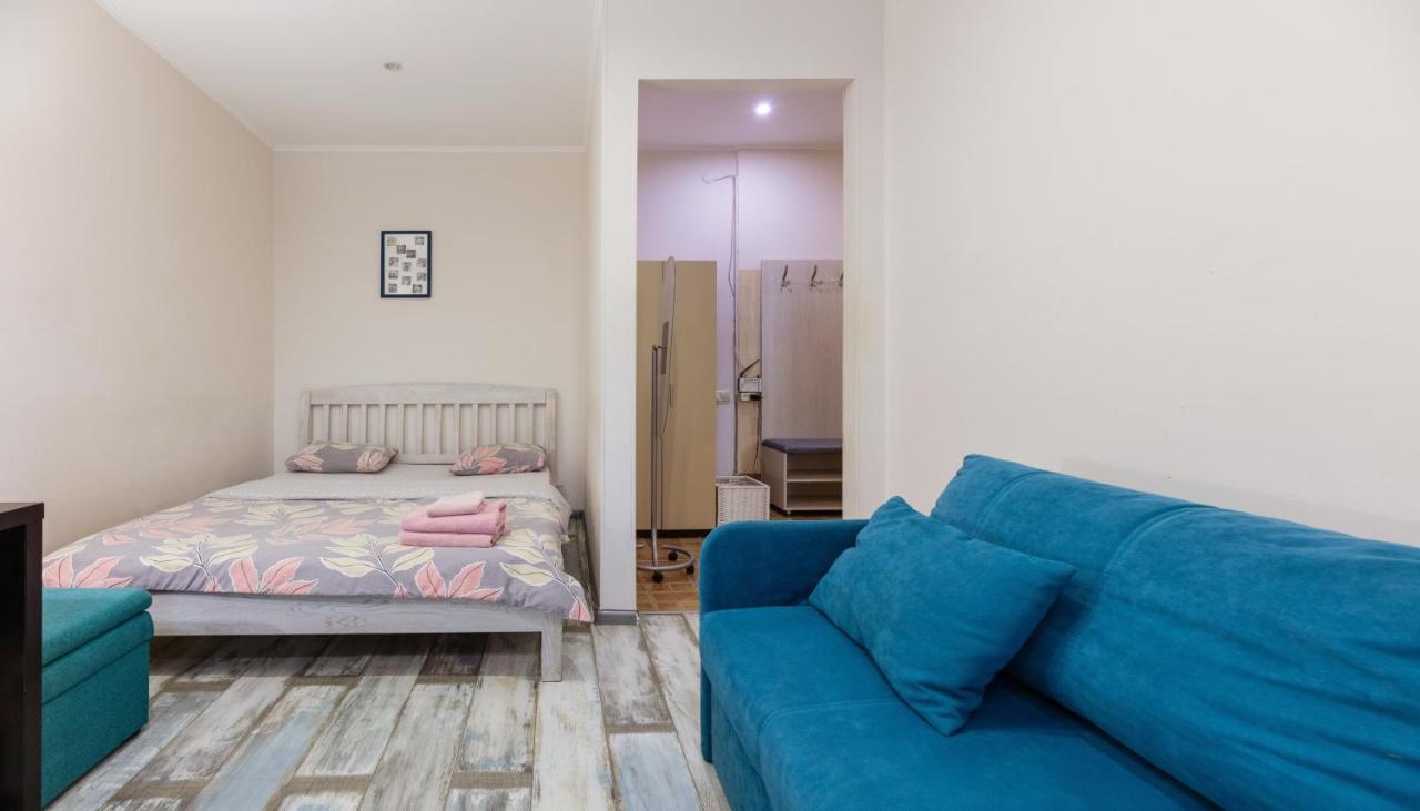 Apartmán На Палаце Спорта Kyjev Exteriér fotografie