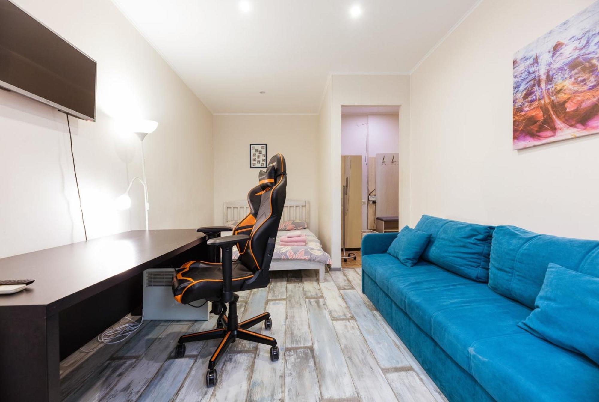 Apartmán На Палаце Спорта Kyjev Exteriér fotografie